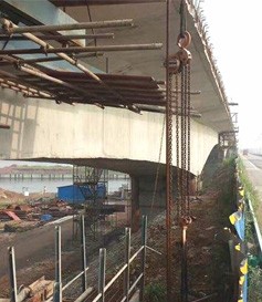 手拉葫蘆在橋梁建設為交通順利通車提供保障